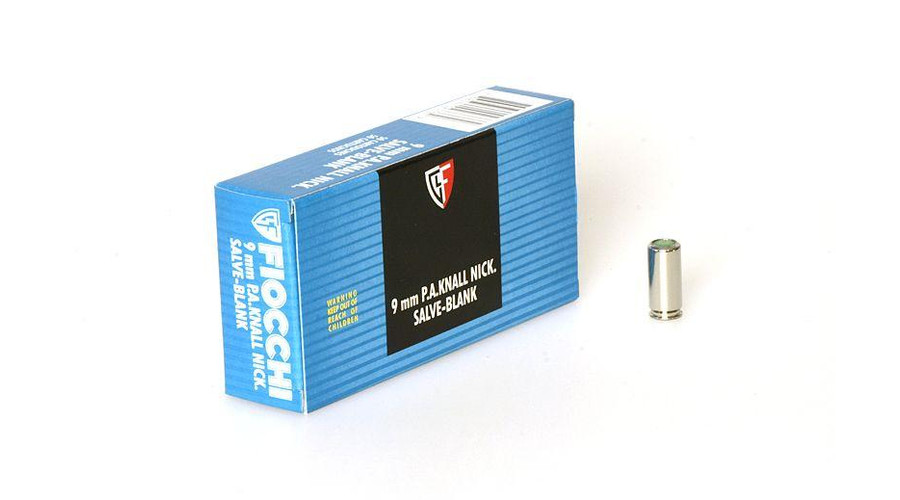 Image of 9mm PAK Fiocchi riasztó töltény