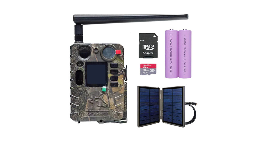 Image of Boly Guard BG410-MSFP 4G e-mail-felhő kamera+microSD+akku+SP-02U napelem szett