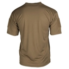 Mil-Tec Quick Dry rövid ujjú taktikai póló, coyote szín, M-es méret