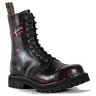 Kép 1/2 - Steel Boots bakancs, 10 lyukú, UK fekete színben