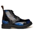 Kép 1/2 - Steel Boots bakancs, 6 lyukú, kék színben