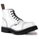 Kép 1/2 - Steel Boots bakancs, 6 lyukú, tiszta fehér színben