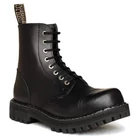 Kép 1/2 - Steel Boots bakancs, 8 lyukú, fekete színben