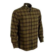 Ing, hosszú ujjú, zöld-fekete kockás