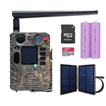 Boly Guard BG410-MSFP 4G e-mail-felhő kamera+microSD+akku+SP-02U napelem szett
