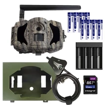 Boly Guard Falcon MG984G-36M Ultra HD 4G Full Szett+töltő+8xAA 1,2V 1900mAh+32GB SD+fém ház+Py