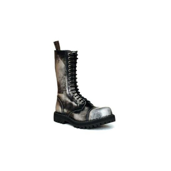 Steel Boots bakancs, 15 lyukú, fekete színben, 40-es méret