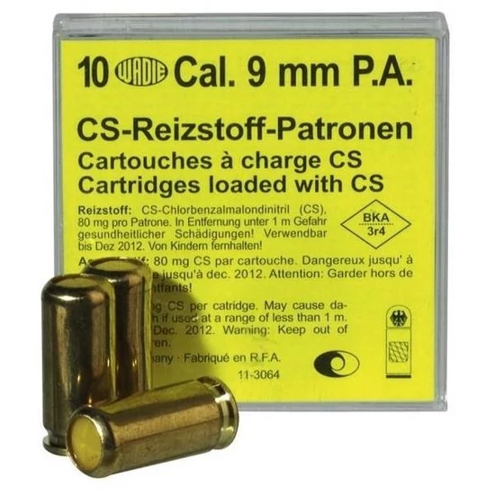 9mm PA CS gáztöltény