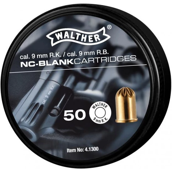 Walther 9mm R Knall riasztó töltény