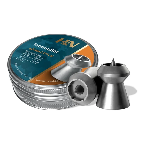H&N Terminator 4,50mm-es légpuska lövedék