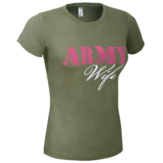 army wife női póló - khaki