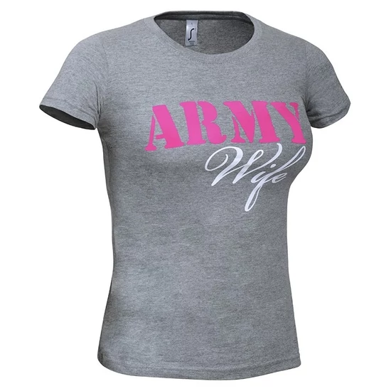 army wife női póló - szürke
