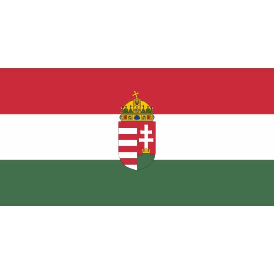 Magyar címeres zászló