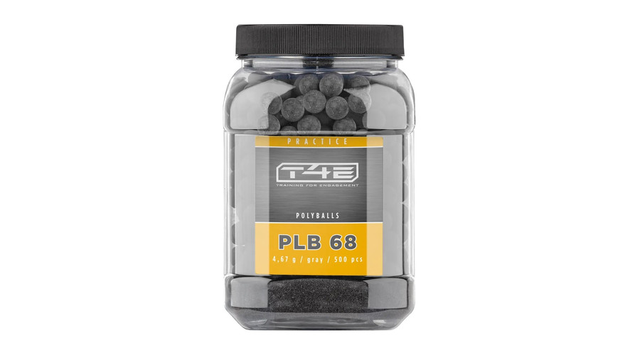T4E PLB68 500db Practice Ball gumilövedék