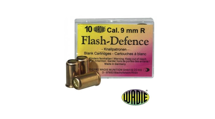 Wadie 9mm R Flash Defence riasztó töltény Wadie 9mm R Flash Defence riasztó töltény