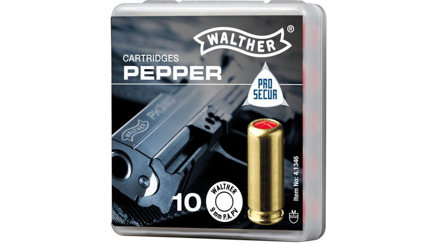 Walther 9mm PA PV gáztöltény Walther 9mm PA PV gáztöltény