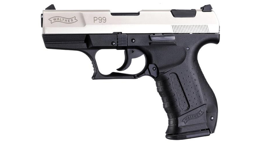 Walther P99 Nikkel gázpisztoly 9mm PAK