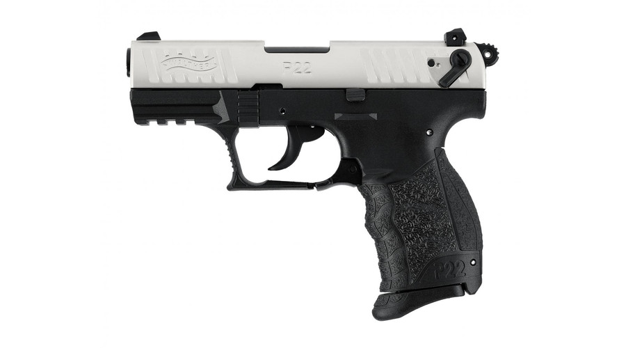 Walther P22 Q nikkel gázpisztoly Walther P22 Q nikkel gázpisztoly