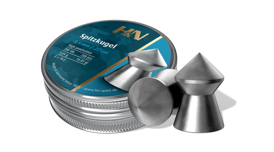 H&N Spitzkugel 5,50mm/1,04g léglövedék H&N Spitzkugel 5,50mm/1,04g léglövedék