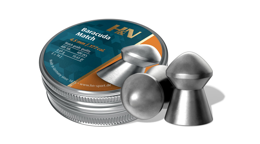 H&N Baracuda Match 4,52mm/0,69g léglövedék