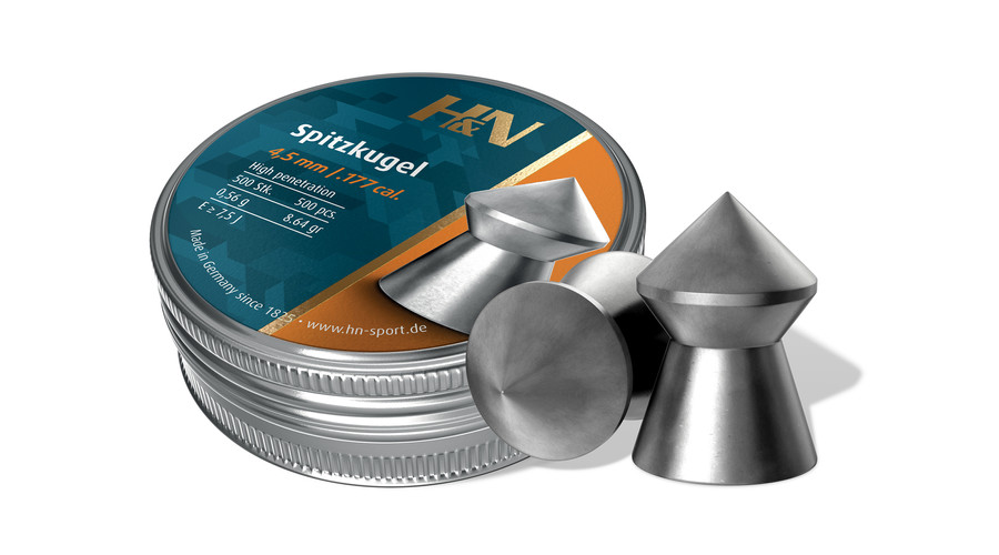 H&N Spitzkugel 4,50mm/0,56g léglövedék H&N Spitzkugel 4,50mm/0,56g léglövedék