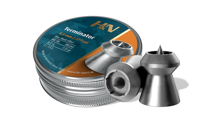 H&N Terminator 4,50mm-es légpuska lövedék H&N Terminator 4,50mm-es légpuska lövedék