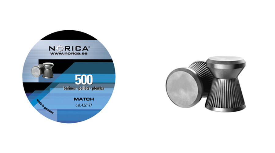 Norica Match 4,5mm léglövedék
