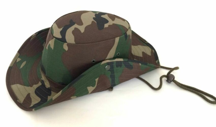 Bush kalap 9001, woodland, XL-es méret