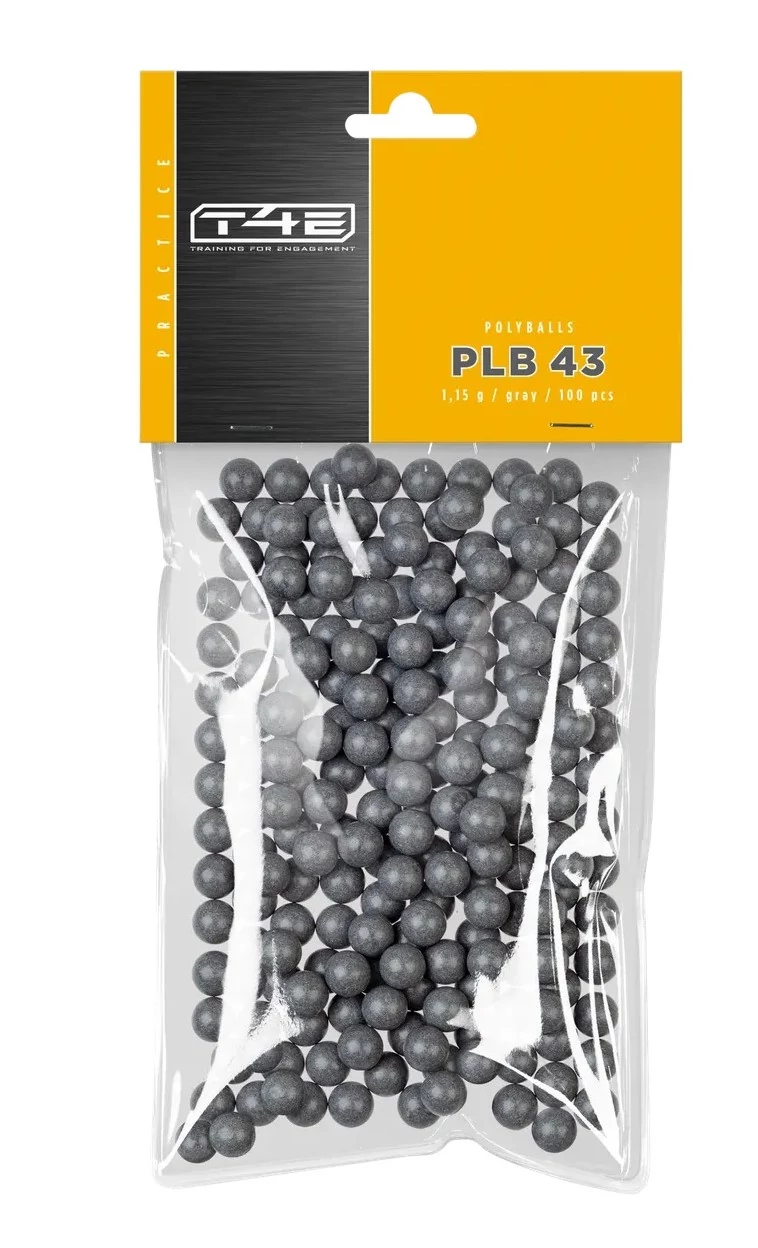 T4E PLB43 100db Practice Ball gumilövedék