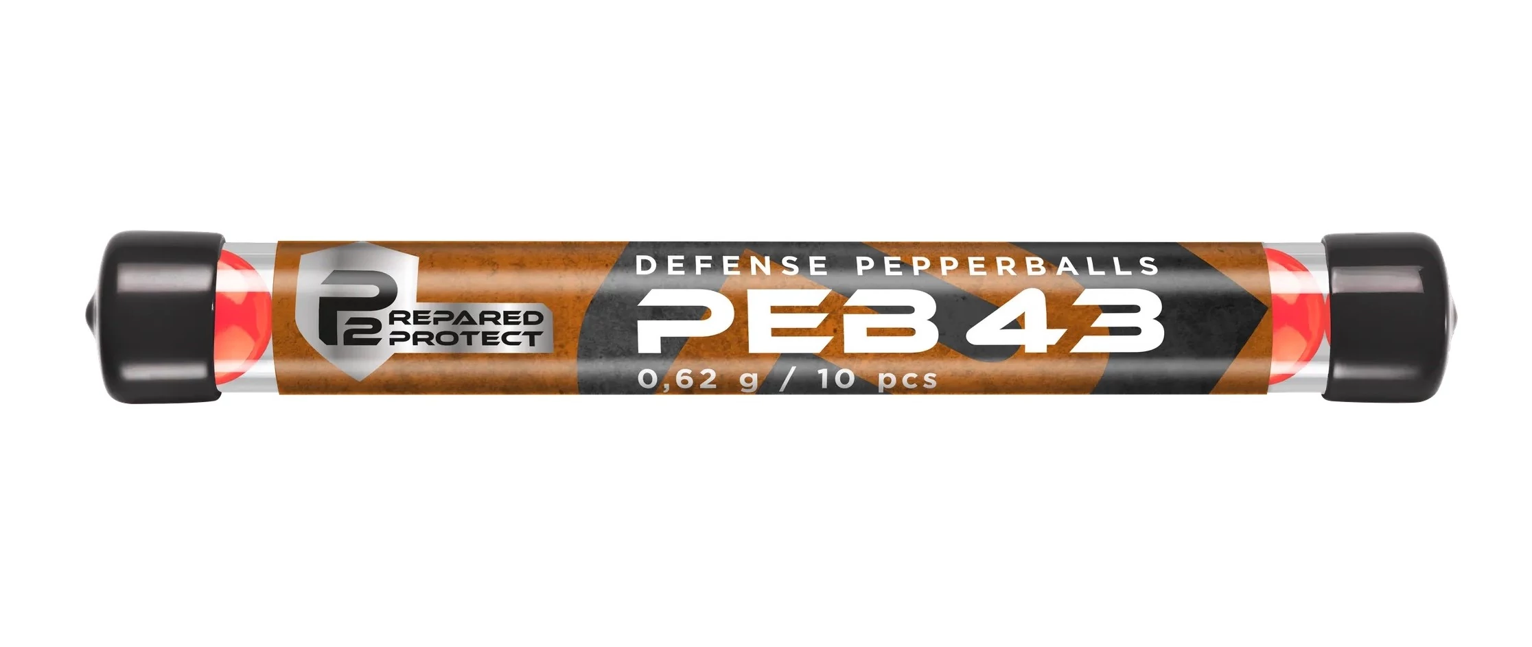 T4E PB43 10db Pepper Balls - paprika lövedék
