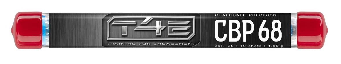 T4E CBP68 10db fehér jelölő por preciziós T4E HDX .68 kaliberű fegyverhez