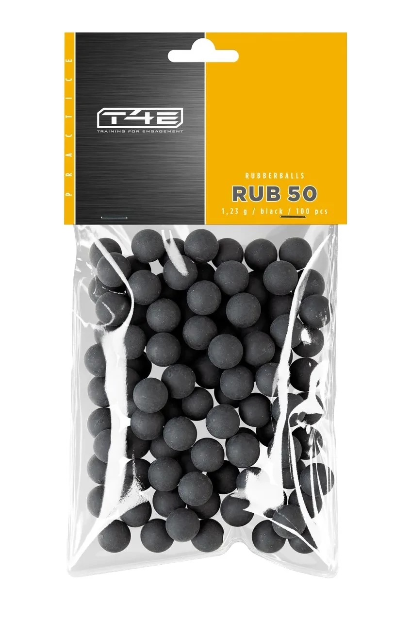 T4E RUB50 100db Practice Ball gumilövedék