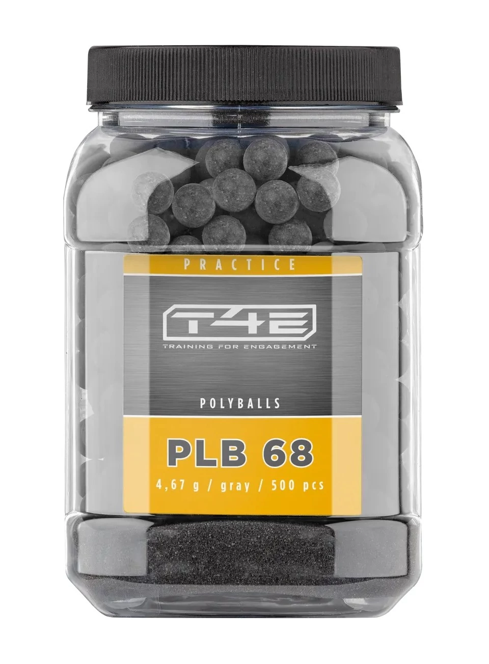 T4E PLB68 500db Practice Ball gumilövedék