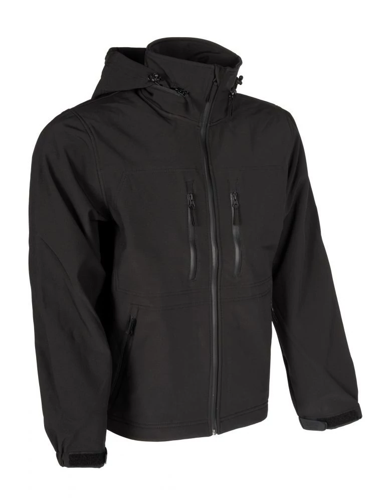 Gurkha Tactical Outdoor softshell dzseki - fekete
