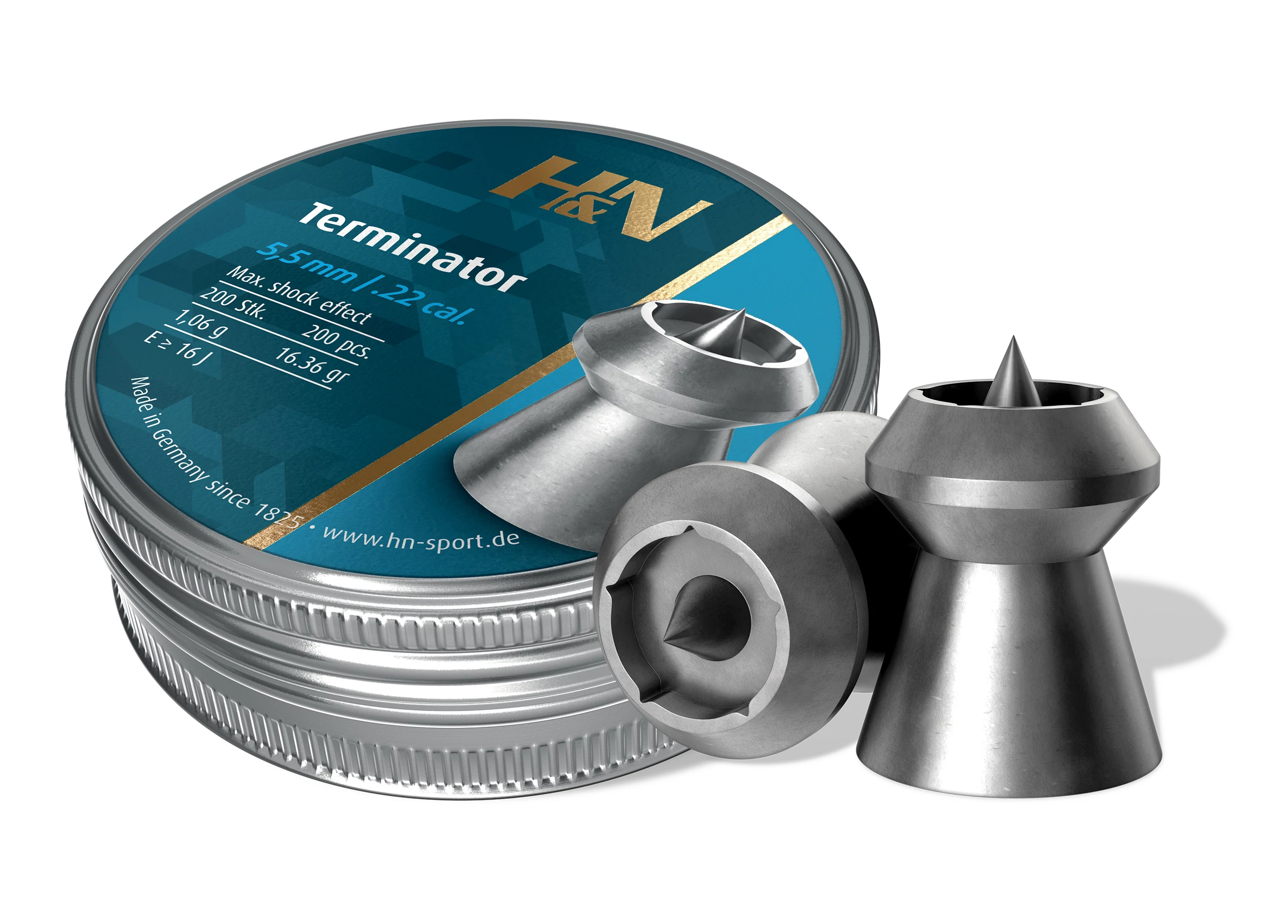 H&N Terminator 5,50mm/0,56g léglövedék