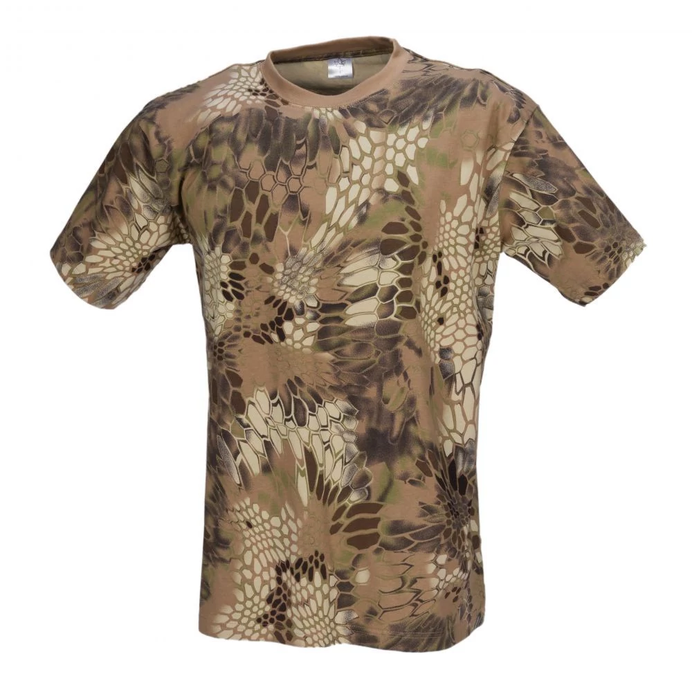 M-Tramp mandra camo póló, barna, XXL-es méret